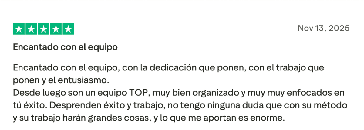 Reseña de cliente 2